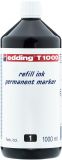 Nachfülltinte edding T 1000, f.edding Perm.m., 1000 ml, schwarz