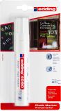 Kreidemarker edding 4090, 4 - 15 mm, weiß