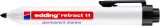 Permanentmarker edding retract 11, nachfüllb., Druckmechanik, 1,5-3 mm, schwarz