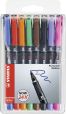 Folienstift - STABILO OHPen universal - permanent medium - 8er Pack - mit 8 verschiedenen Farben