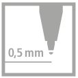 Tintenpatronen zum Nachfüllen - STABILO EASYoriginal Refill - medium - 20er Pack - Schreibfarbe blau (löschbar)