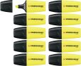 Textmarker - STABILO BOSS MINI - 10er Pack - gelb