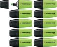 Textmarker - STABILO BOSS MINI - 10er Pack - grün