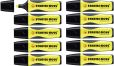 Premium-Textmarker - STABILO BOSS EXECUTIVE - 10er Pack - gelb