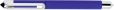 Tintenroller - STABILO beCrazy! - Uni colors in blau - Einzelstift - Patrone enthalten