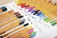 Fineliner - STABILO point 88 - 50er Metalletui - mit 47 verschiedenen Farben - 2x blau, rot, schwarz