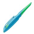 Ergonomischer Schulfüller für Rechtshänder mit Anfänger-Feder A - STABILO EASYbirdy in himmelblau/grasgrün - Einzelstift - inklusive Patrone - Schreibfarbe blau (löschbar)