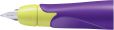 Rechtshänder-Griffstück für ergonomischen Schulfüller mit Anfänger-Feder A - STABILO EASYbirdy in violett/gelb