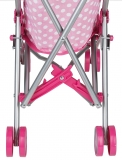 Idena Puppenbuggy pink
