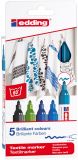 Textilmarker edding 4500 creative, 2-3 mm, sortiert