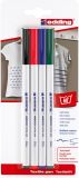 Textilpen edding 4600, Rundspitze, 1 mm, sortiert