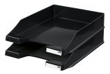 Briefablage KLASSIK, schwarz 10er Pack HAN1027-X-13 DIN A4/C4, stapelbar, stabil