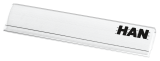 HAN Beschriftungsclip, transparent mit Beschriftungsbogen