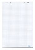 Herlitz Flipchartblock 68 x 99 cm, 20 Blatt kariert / blanko, 80 g/m², FSC Mix, 5 Stück (68 x 99 cm | kariert/blanko)