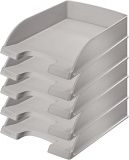Leitz Briefkorb A4 Standard Plus grau 52270085 5er Pack