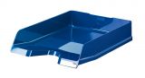 Briefablage VIVA, DIN A4/C4, mit Clip, hochglänzend 5er Pack Farbe: blau