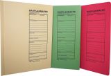 RNK - Verlag 2777 - Bauplanhefter für das Bauantragsverfahren, Maße (BxH) 230 x 318 mm, 1 Packung à 3 Stück, farbig sortiert