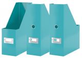 LEITZ Stehsammler Click & Store WOW, A4, Hartpappe eisblau 60470051