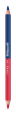 Pelikan Rot-Blau Stift zum Silbentrennen, dick, dreieckig