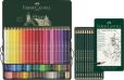 Faber-Castell 110011 Polychromos 120 Künstler - Farbstifte + Art Set Bleistift CASTELL® 9000 Härte 8B - 2H