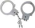Idena 8040007 - Polizei Set, Pistole, Halfter und Handschellen, Spielset, Mottoparty, Karneval