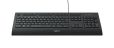 Logitech K280e Pro Kabelgebundene Business Tastatur QWERTZ Schwarz