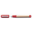 Lamy Füllfederhalter ABC Modell 10, Farbe rot, Feder LH (Linkshänder), Mit Beschriftungsfeld