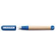 Lamy Füllfederhalter ABC Modell 10, Farbe blau, Feder L (Linkshand), Mit Beschriftungsfeld