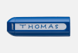 Lamy Füllfederhalter ABC Modell 10, Farbe blau, Feder L (Linkshand), Mit Beschriftungsfeld