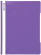 12 Brunnen Schnellhefter A4 farbig sortiert PP-Folie glasklares Deckblatt (sortiert 12 Farben)