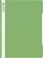 13 Brunnen Schnellhefter A4 farbig sortiert PP-Folie glasklares Deckblatt [ Pastell Edition ]