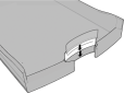 HAN Schubladenbox IMPULS 2.0 – innovatives, attraktives Design in höchster Qualität. Mit 4 offenen Schubladen für DIN A4/C4, weiß-lemon, 1013-50