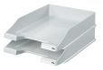 HAN 1027 Briefablage KLASSIK, DIN A4/C4, stapelbar, stabil, modern (lichtgrau / 100er Pack)