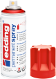 edding 5200 Permanentspray Premium Acryllack verkehrsrot matt RAL 3020