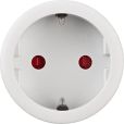 Brennenstuhl 1507070 Comfort-Line Mini Funkschalt-Set 3x IP20 (Innenbereich, mit Handsender und erhöhtem Berührungsschutz) weiß