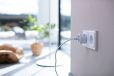 Brennenstuhl 1507070 Comfort-Line Mini Funkschalt-Set 3x IP20 (Innenbereich, mit Handsender und erhöhtem Berührungsschutz) weiß