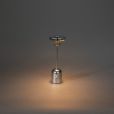 LED USB-Tischleuchte Cassis in Silber 2,5W 120lm IP54