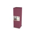 Konstsmide Lucca 453-300 Lounge Leuchte/Wegeleuchte B: 18cm T: 18cm H: 59cm 60W IP44 lackiertes Aluminium grau