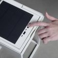 Konstsmide Solar-Dekoleuchte, USB-Leuchte Portofino 7815-250 LED 3.7 W Warmweiß Weiß