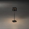 Konstsmide 7818-750 Nice schwarz LED-Außentischlampe 2.5 W Warmweiß Schwarz