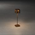 Konstsmide 7818-970 Nice Rost LED-Außentischlampe 2.5 W Warmweiß Rost-Braun