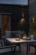 Konstsmide Crotone schwarz 7822-750 Solar-Außenwandleuchte LED 2 W Schwarz