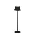 LED Akku Stehleuchte Pomezia RGBW in Schwarz 5W 600lm IP54