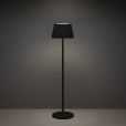 LED Akku Stehleuchte Pomezia RGBW in Schwarz 5W 600lm IP54