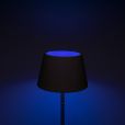 LED Akku Stehleuchte Pomezia RGBW in Schwarz 5W 600lm IP54