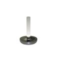 LED Akku Tischleuchte Biarritz in Silber 2,5W 54lm IP54