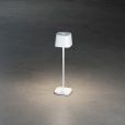 Konstsmide Akku-Tischleuchte Capri Mini weiss Indoor/Outdoor 7829-250