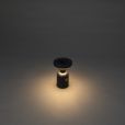 LED USB-Tischleuchte Nantes in Schwarz 2,2W 120lm IP54