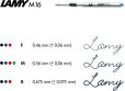 Lamy safari umbra Kugelschreiber - Bundle mit Minen