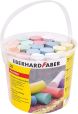 Eberhard Faber 526512 - Straßenmalkreide 20er Eimer (20er Eimer Doppelpack)